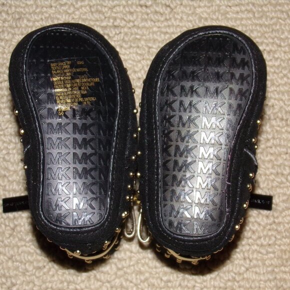 NEW MICHAEL MICHAEL KORS BABY GRACE TIFF BOOTS SZ 2 - Picture 7 of 8